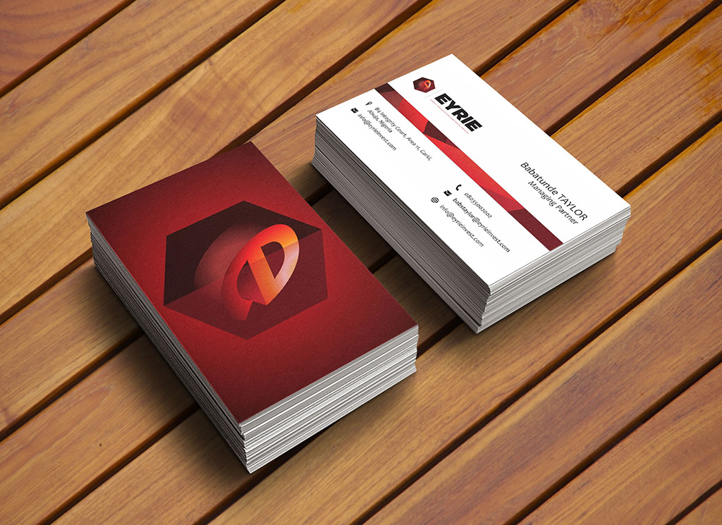 eyrie-group-business-card-design-lagos