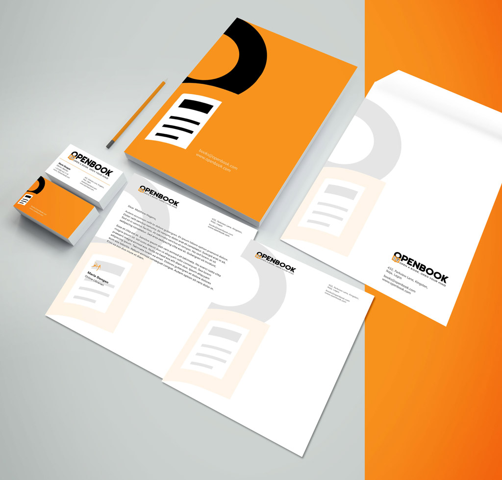 openbook-stationary-designer