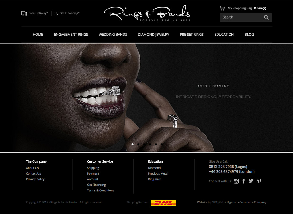 rings-and-bands-ecommerce-website-development