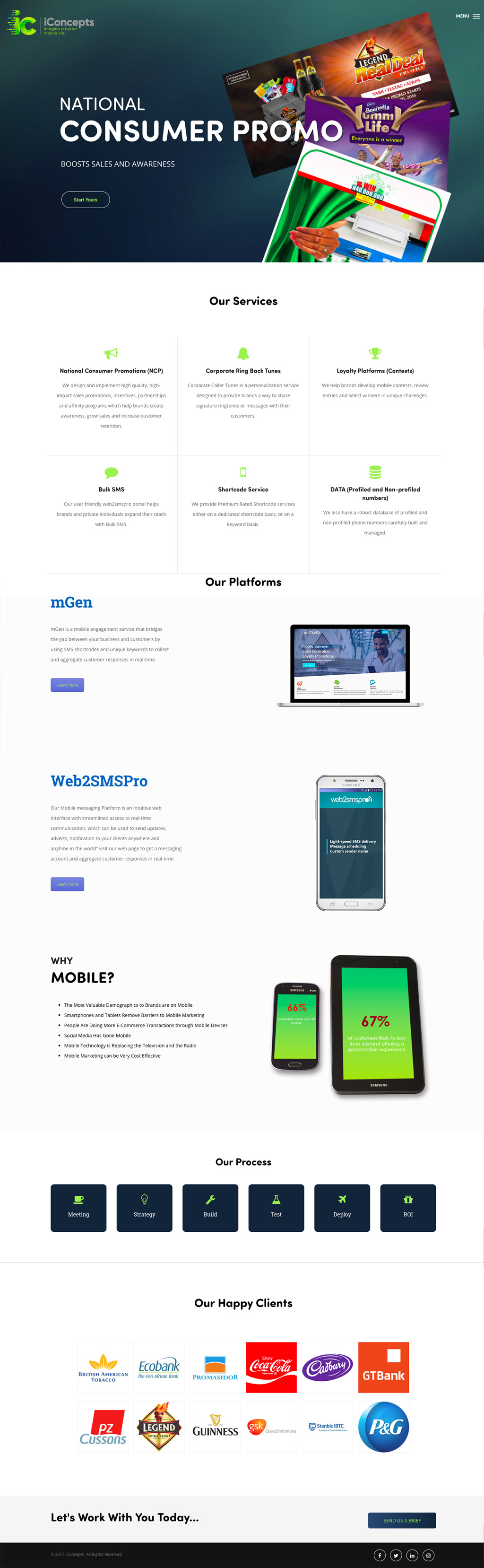 iConcepts website design 2