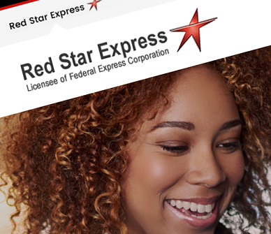 Red Star Express Website Design by CKDigital